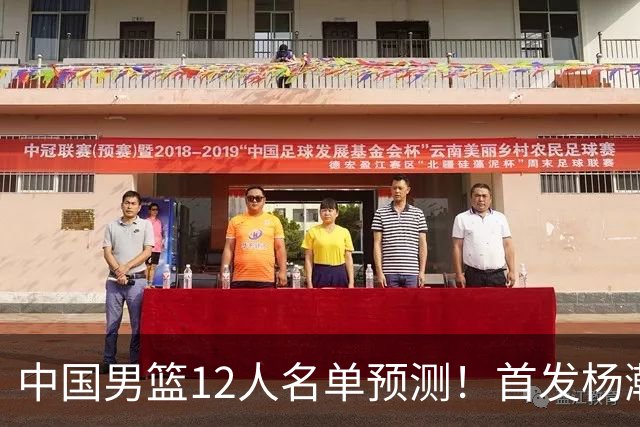 中国男篮12人名单预测！首发杨瀚森王俊杰继伟领衔，内线锋线很强